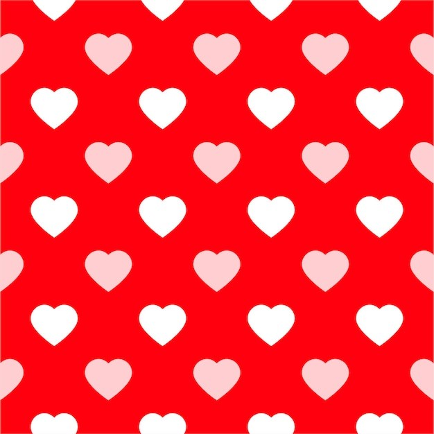 爱心无缝贴图花纹