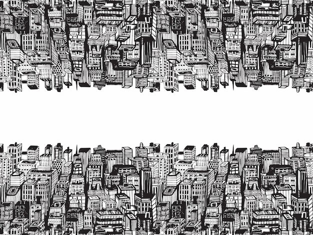 城市背景花纹