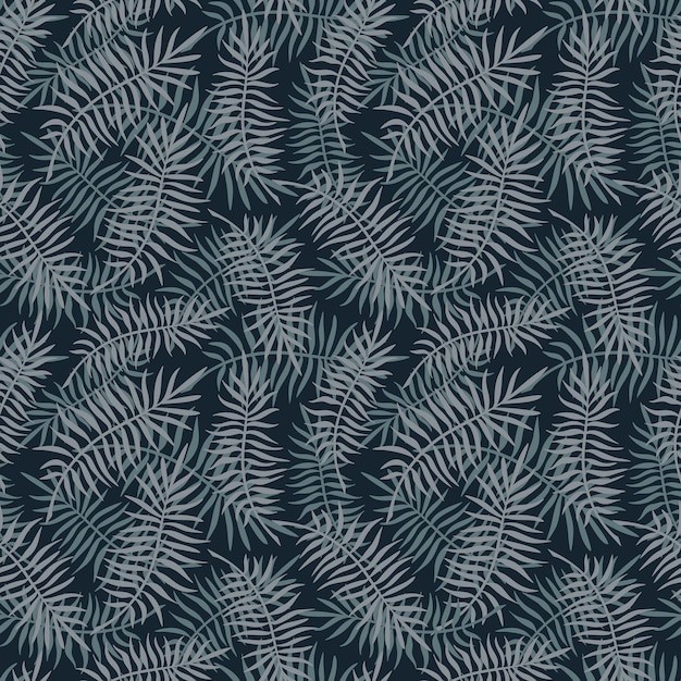 棕榈叶无缝贴图花纹