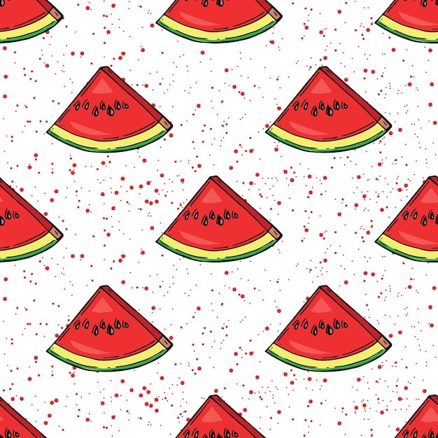 西瓜无缝贴图花纹