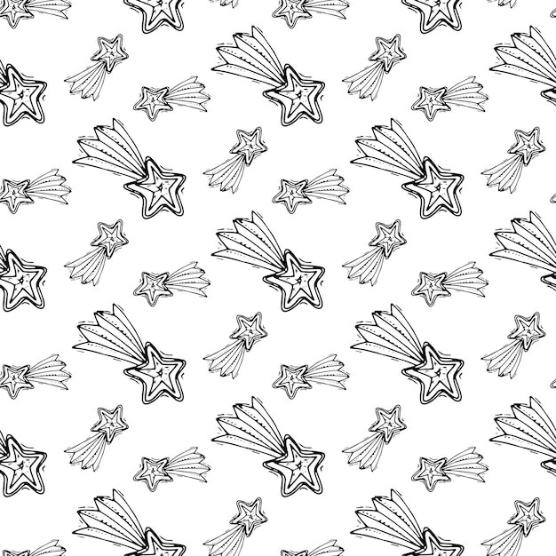 星星无缝贴图花纹图案