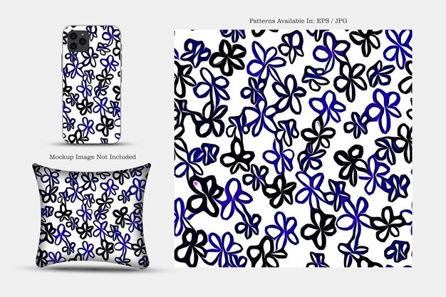 纺织品壁纸抱枕印花无缝贴图花纹图案