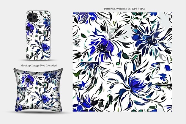 纺织品壁纸抱枕印花无缝贴图花纹图案