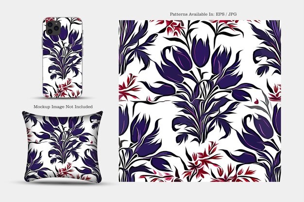 纺织品壁纸抱枕印花无缝贴图花纹图案