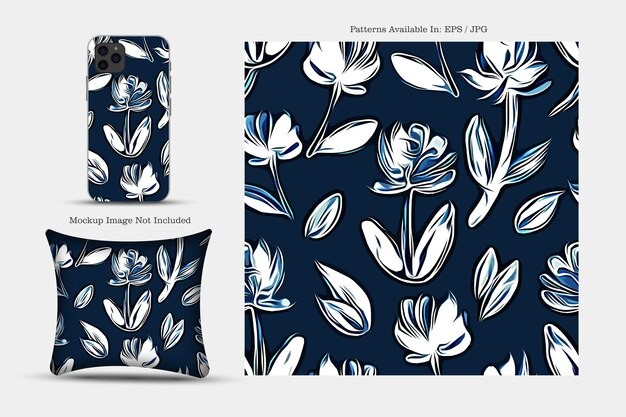 纺织品壁纸抱枕印花无缝贴图花纹图案