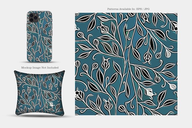 纺织品壁纸抱枕印花无缝贴图花纹图案