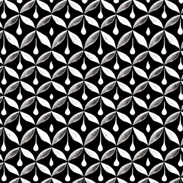 黑白纺织面料黑白无缝贴图花纹图案