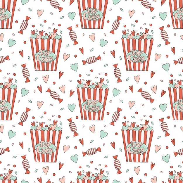 爆米花无缝贴图花纹图案