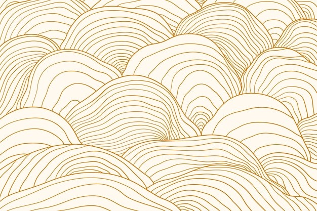 抽象线条波浪水波纹花纹