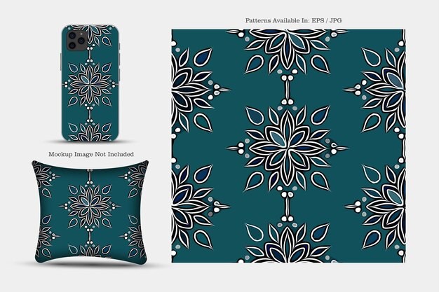 纺织品壁纸抱枕印花无缝贴图花纹图案