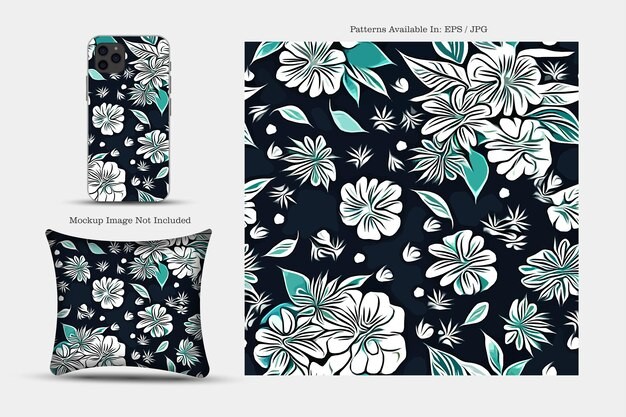 纺织品壁纸抱枕印花无缝贴图花纹图案