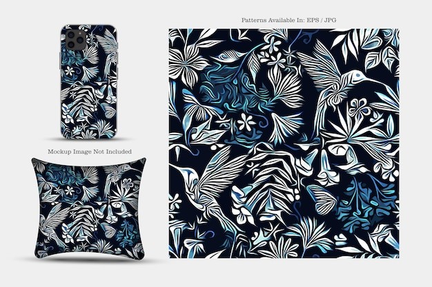 纺织品壁纸抱枕印花无缝贴图花纹图案