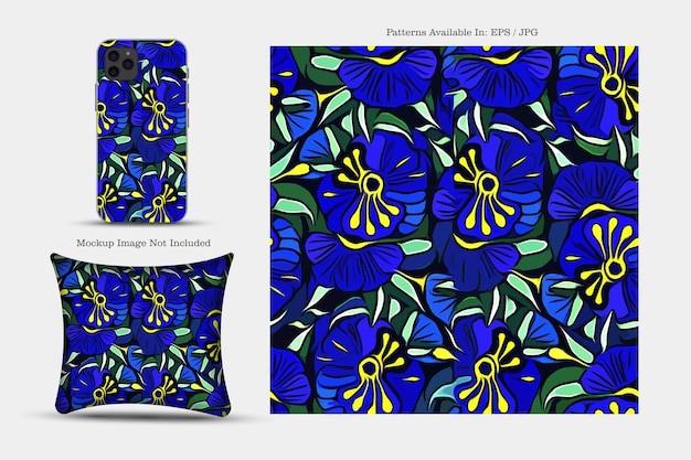 纺织品壁纸抱枕印花无缝贴图花纹图案