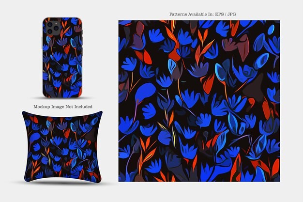 纺织品壁纸抱枕印花无缝贴图花纹图案