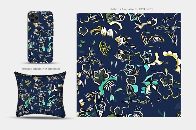 纺织品壁纸抱枕印花无缝贴图花纹图案