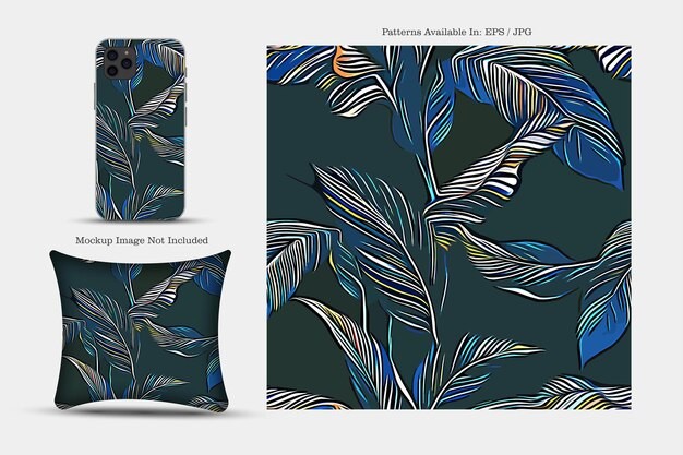 纺织品壁纸抱枕印花无缝贴图花纹图案