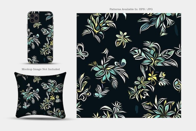 纺织品壁纸抱枕印花无缝贴图花纹图案