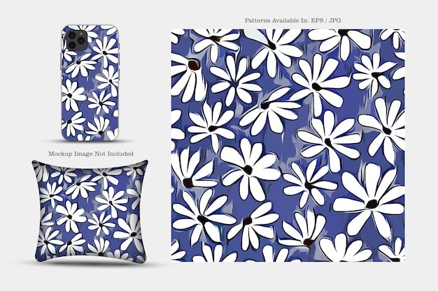 纺织品壁纸抱枕印花无缝贴图花纹图案