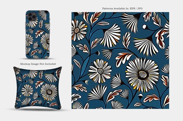 纺织品壁纸抱枕印花无缝贴图花纹图案