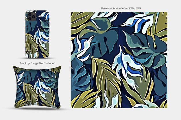 纺织品壁纸抱枕印花无缝贴图花纹图案