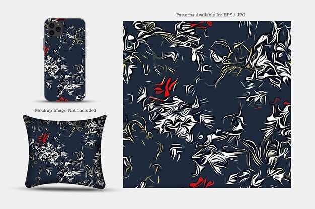 纺织品壁纸抱枕印花无缝贴图花纹图案