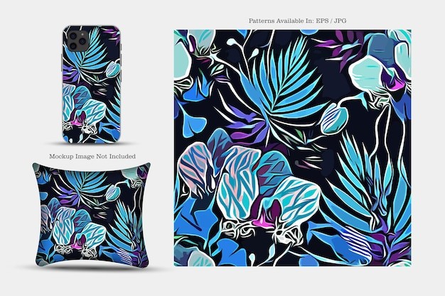 纺织品壁纸抱枕印花无缝贴图花纹图案