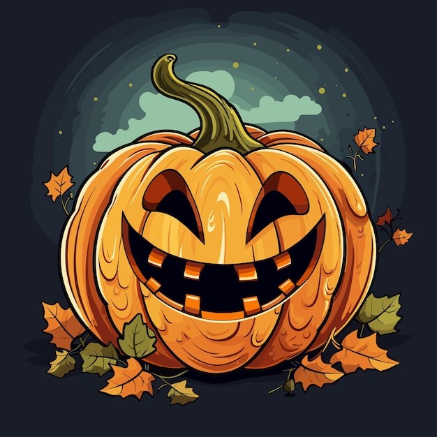 万圣节南瓜插画
