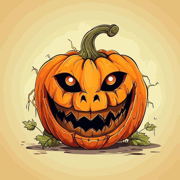 万圣节南瓜插画