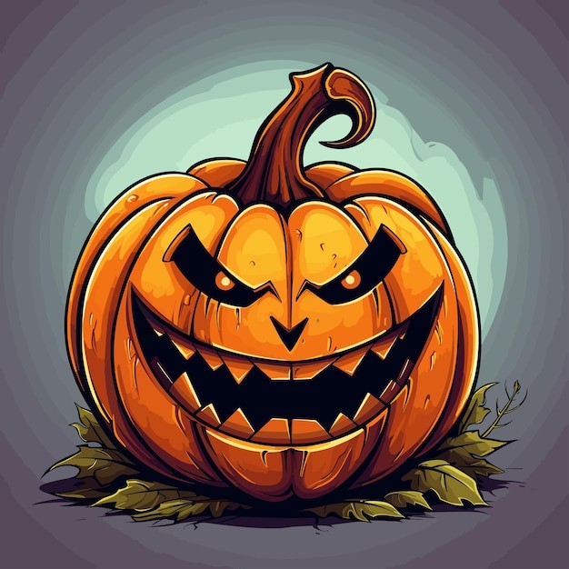 万圣节南瓜插画