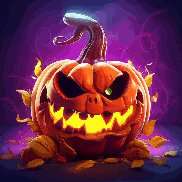 万圣节南瓜插画