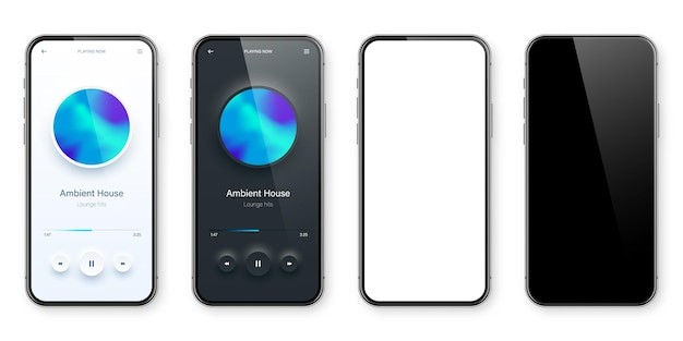 音乐手机app程序ui设计