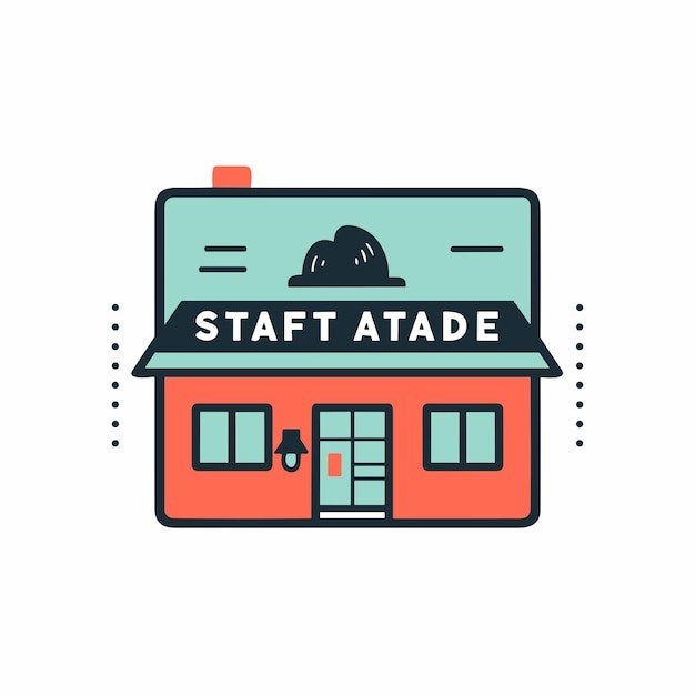 商店建筑标志logo