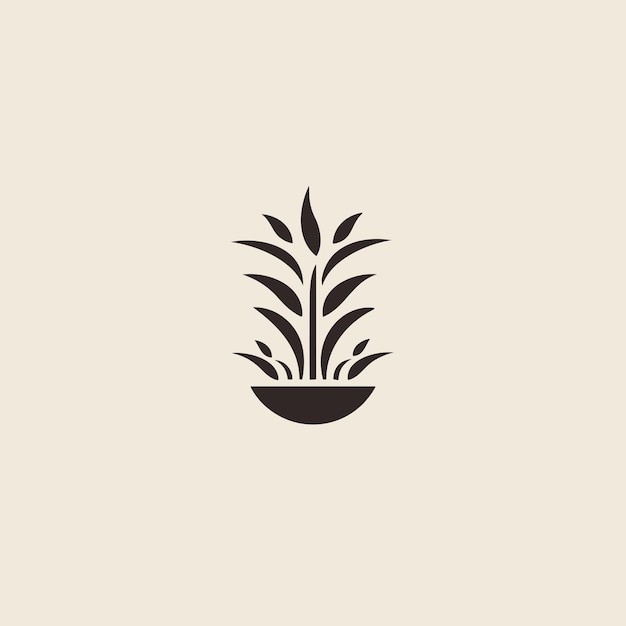 植物标志logo