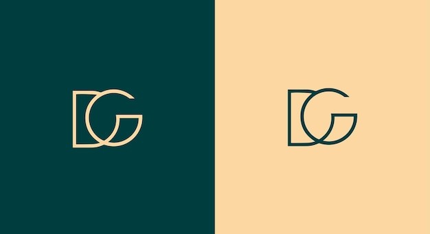 字母DG标志logo