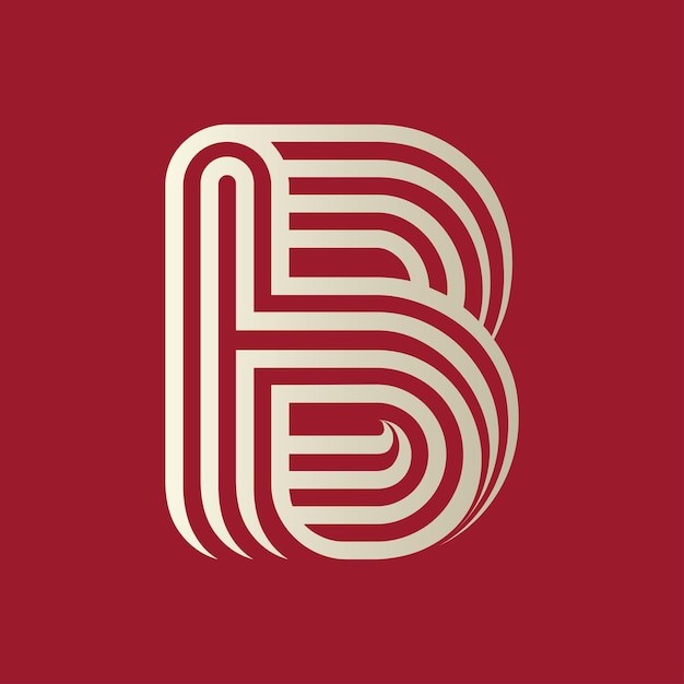 字母B标志logo