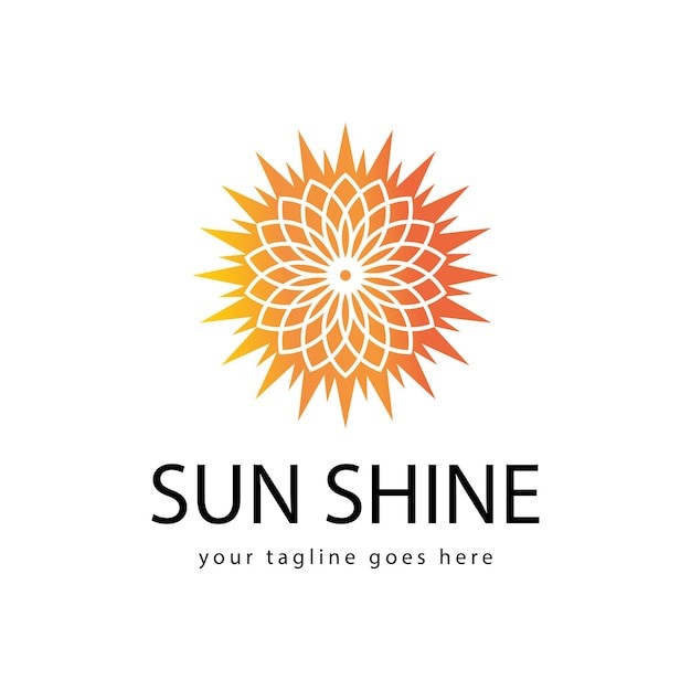 阳光太阳标志logo