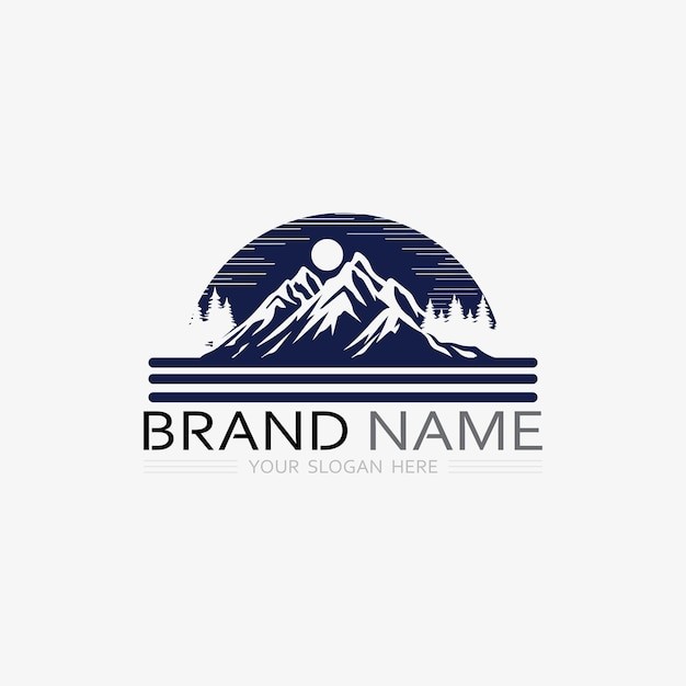 雪山大山标志logo