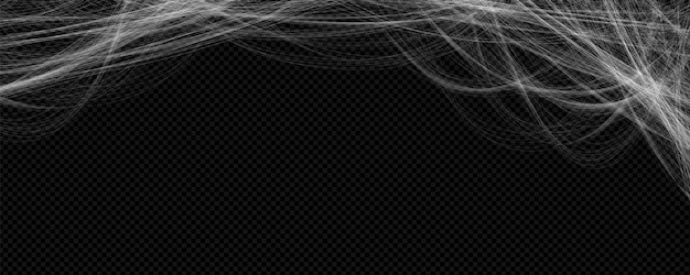 黑色线条透明背景