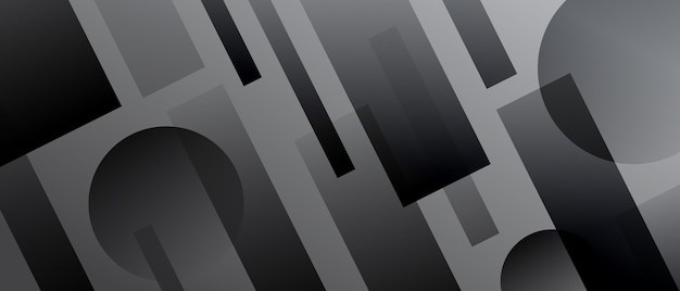 黑色抽象几何渐变背景