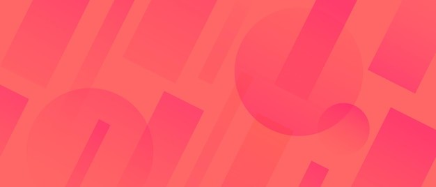 红色抽象几何渐变背景