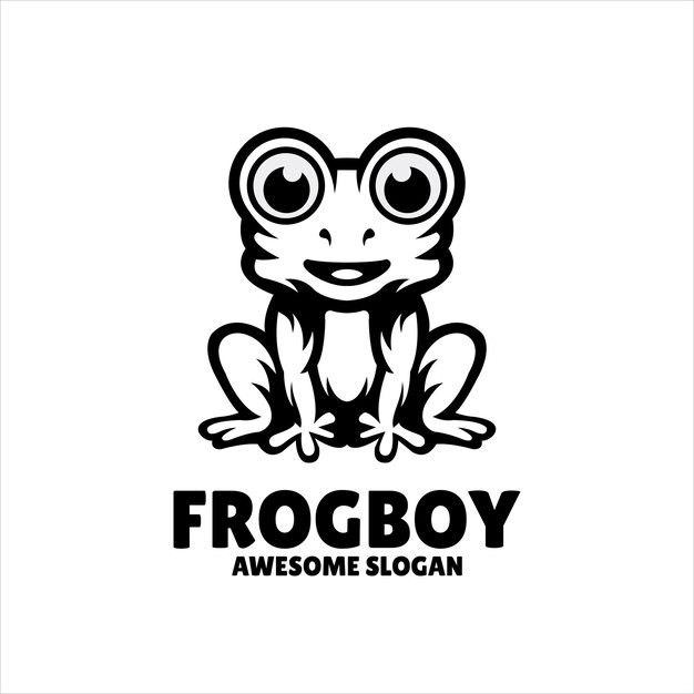 青蛙动物标志logo