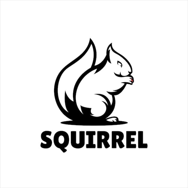 松鼠动物标志logo