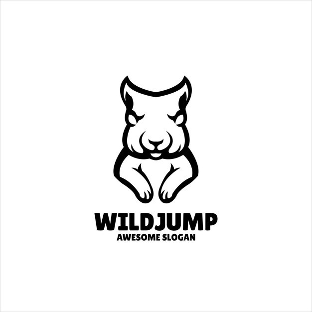 松鼠动物标志logo