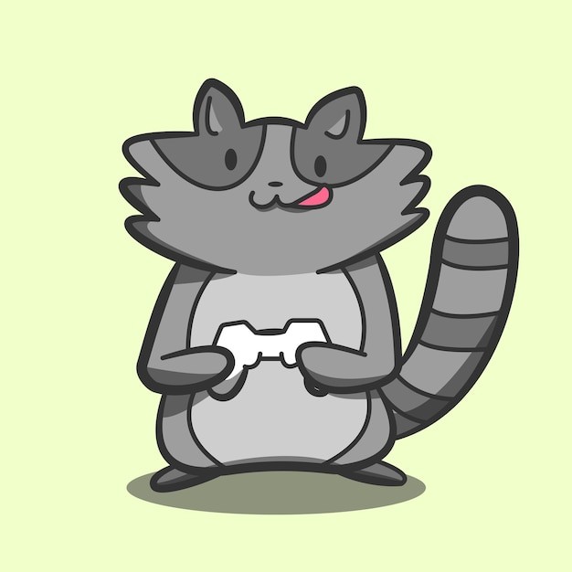 可爱蜜袋鼯插画