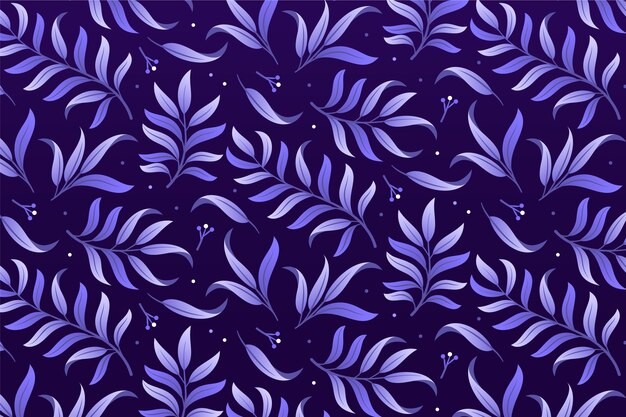 植物叶子枝叶花纹