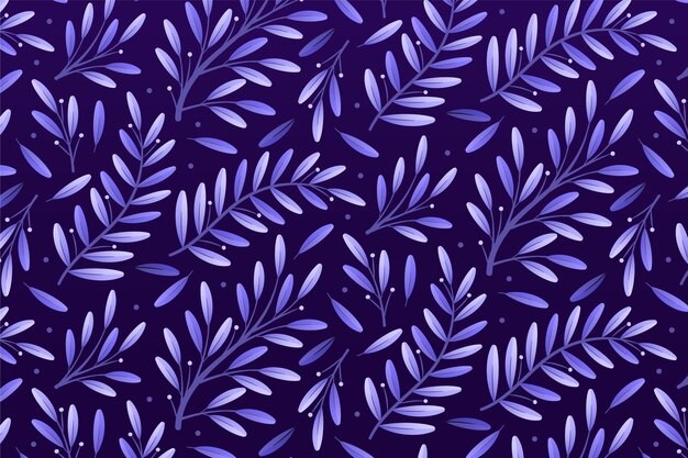 植物叶子枝叶花纹