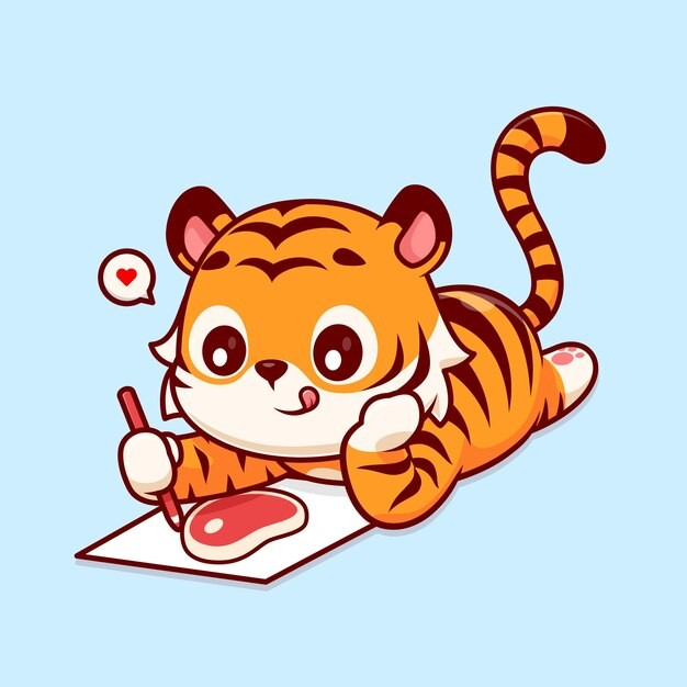 可爱的小猫咪卡通插画