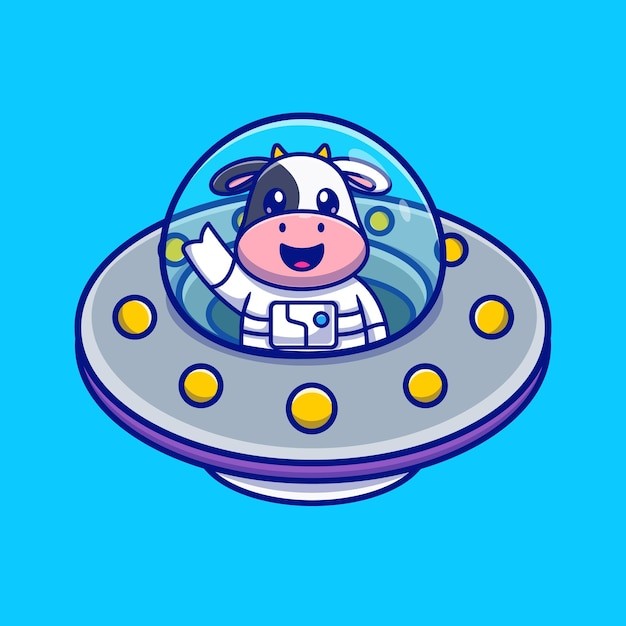 可爱卡通牛插画