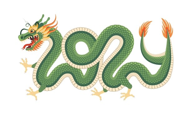 2024年龙年新年春节中国龙