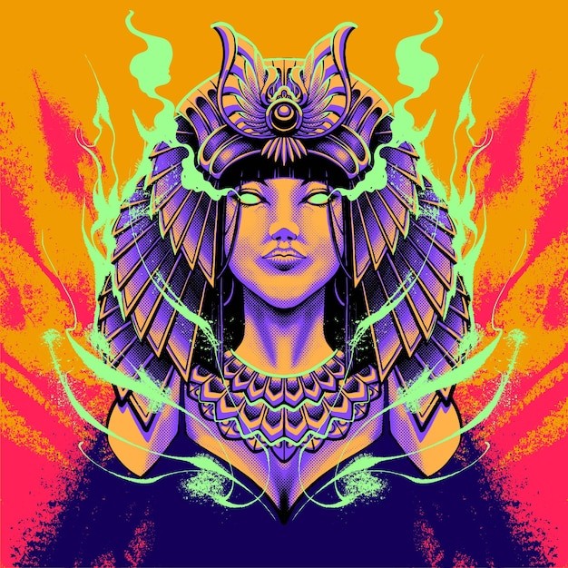 埃及克利奥帕特拉插画